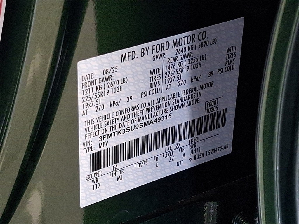 2025 Ford Mustang Mach-E Premium