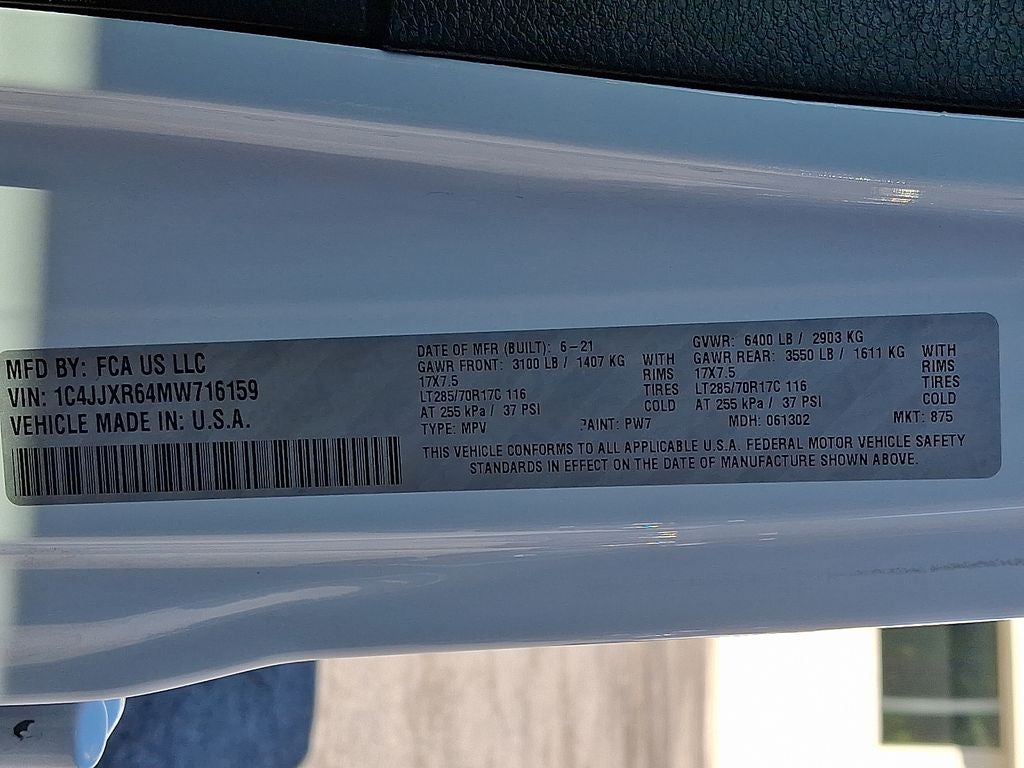 2021 Jeep Wrangler Unlimited Rubicon 4xe