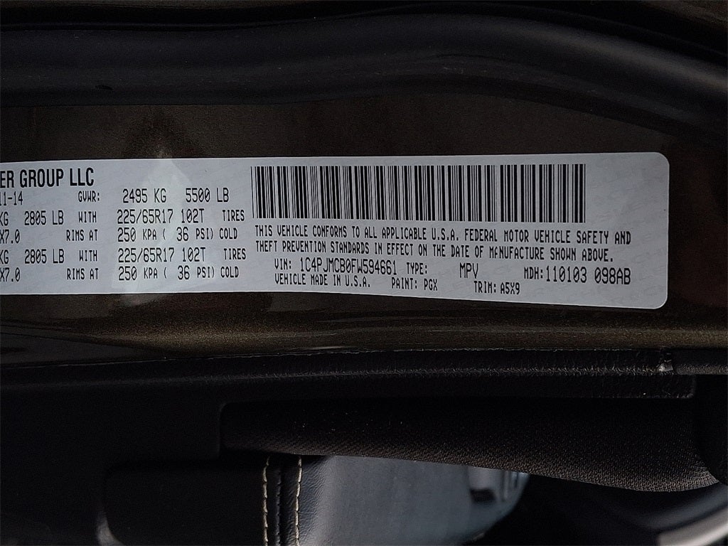 2015 Jeep Cherokee Latitude