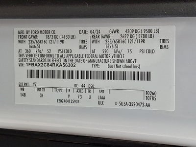 2024 Ford Transit-350 XL