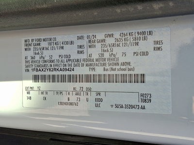 2024 Ford Transit-350 XLT