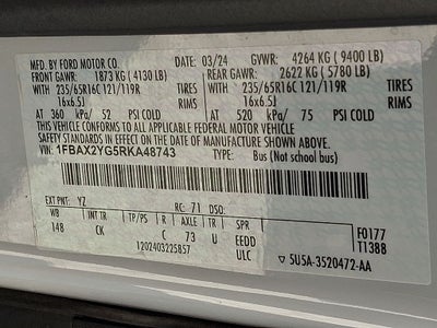 2024 Ford Transit-350 XLT