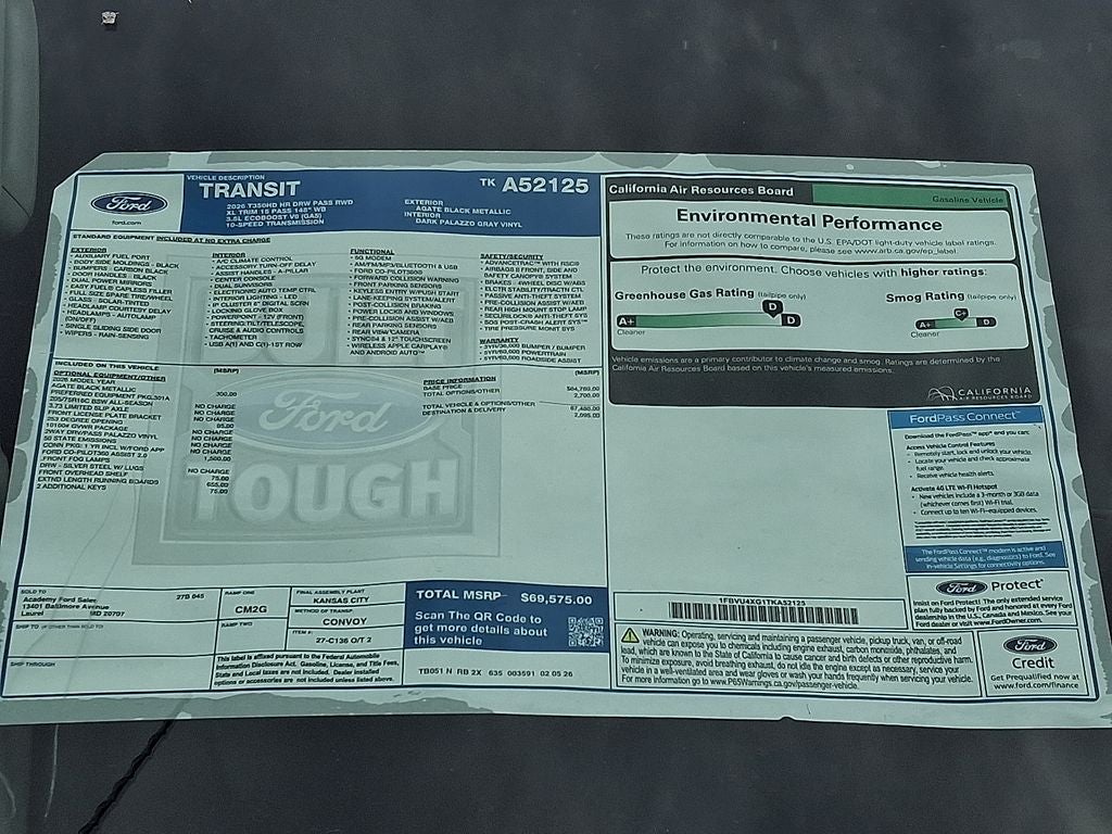 2026 Ford Transit-350 Passenger Van XL