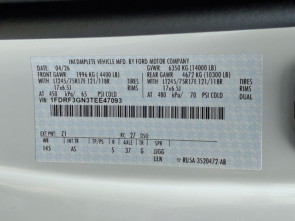 2026 Ford F-350SD DRW