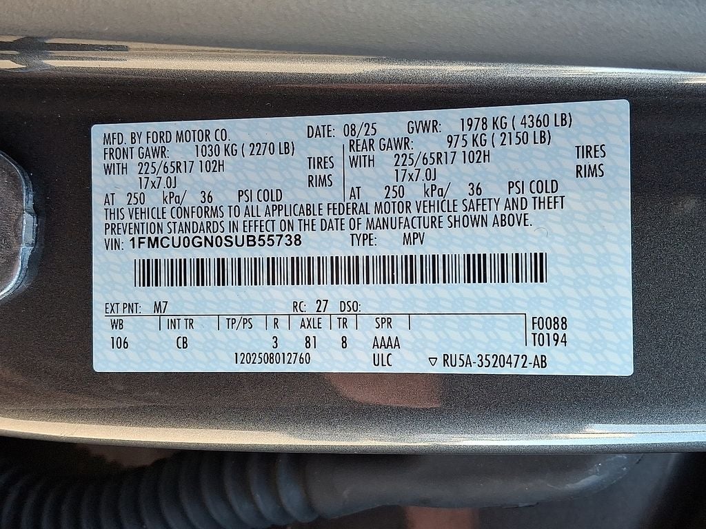 2025 Ford Escape Active