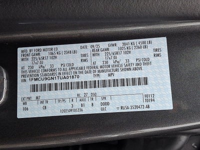 2026 Ford Escape Active