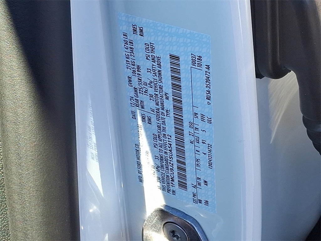 2025 Ford Escape Hybrid Platinum