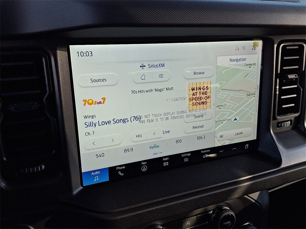 2025 Ford Bronco Big Bend Black Edition