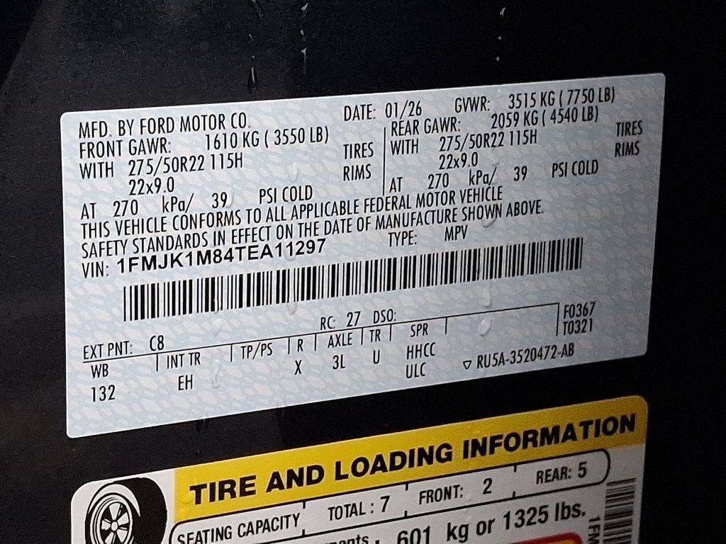 2026 Ford Expedition Max Platinum