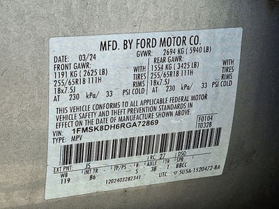 2024 Ford Explorer XLT