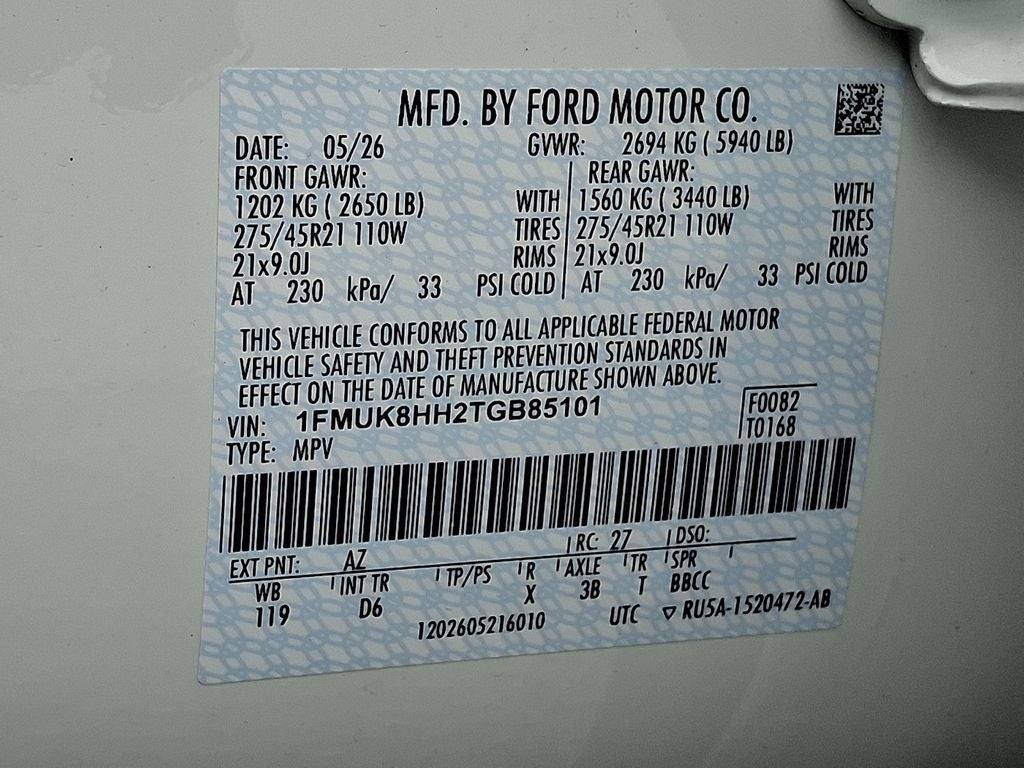 2026 Ford Explorer Platinum