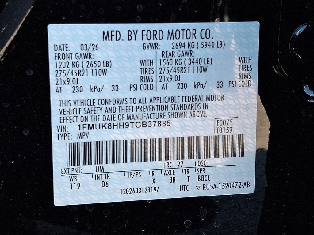 2026 Ford Explorer Platinum