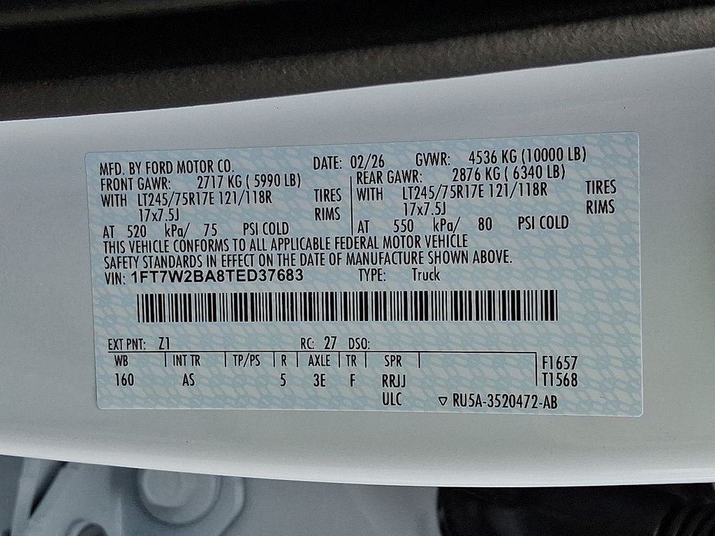 2026 Ford F-250SD XL