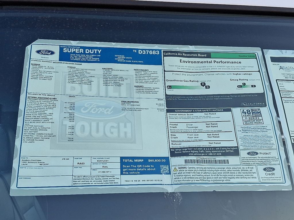 2026 Ford F-250SD XL