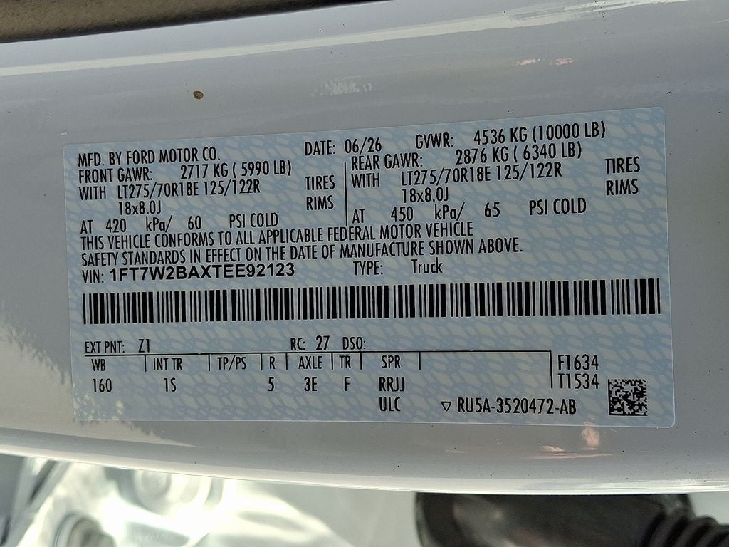 2026 Ford F-250SD XL