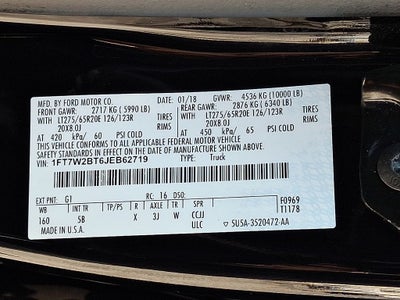 2018 Ford F-250SD Lariat