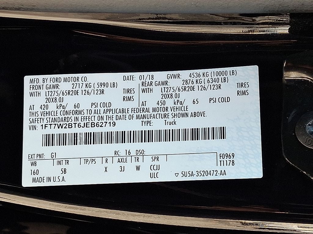 2018 Ford F-250SD Lariat