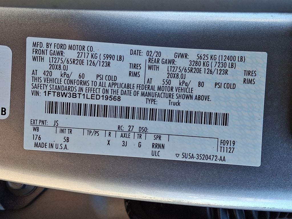 2020 Ford F-350SD Lariat