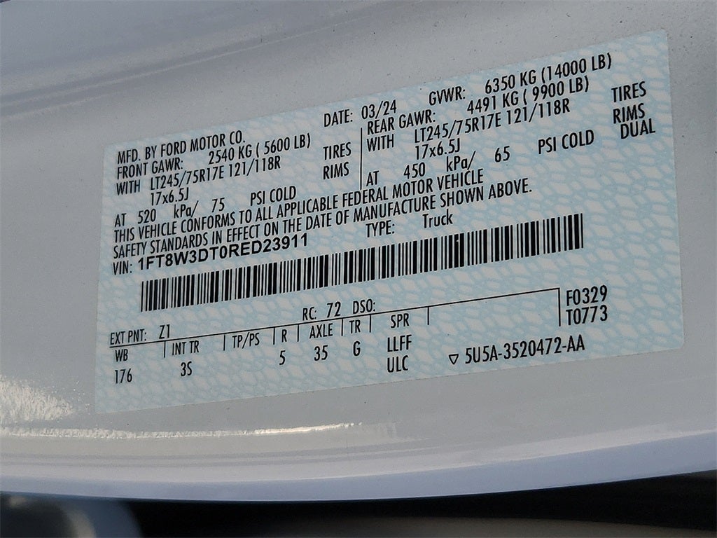 2024 Ford F-350SD XLT DRW