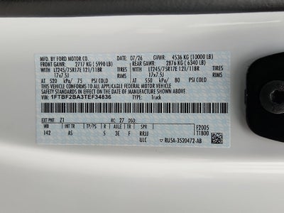 2026 Ford F-250SD XL