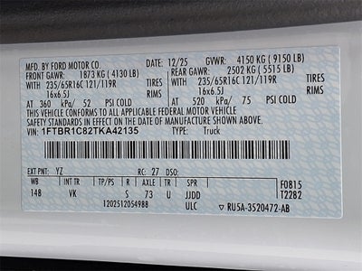 2026 Ford Transit-250 Base