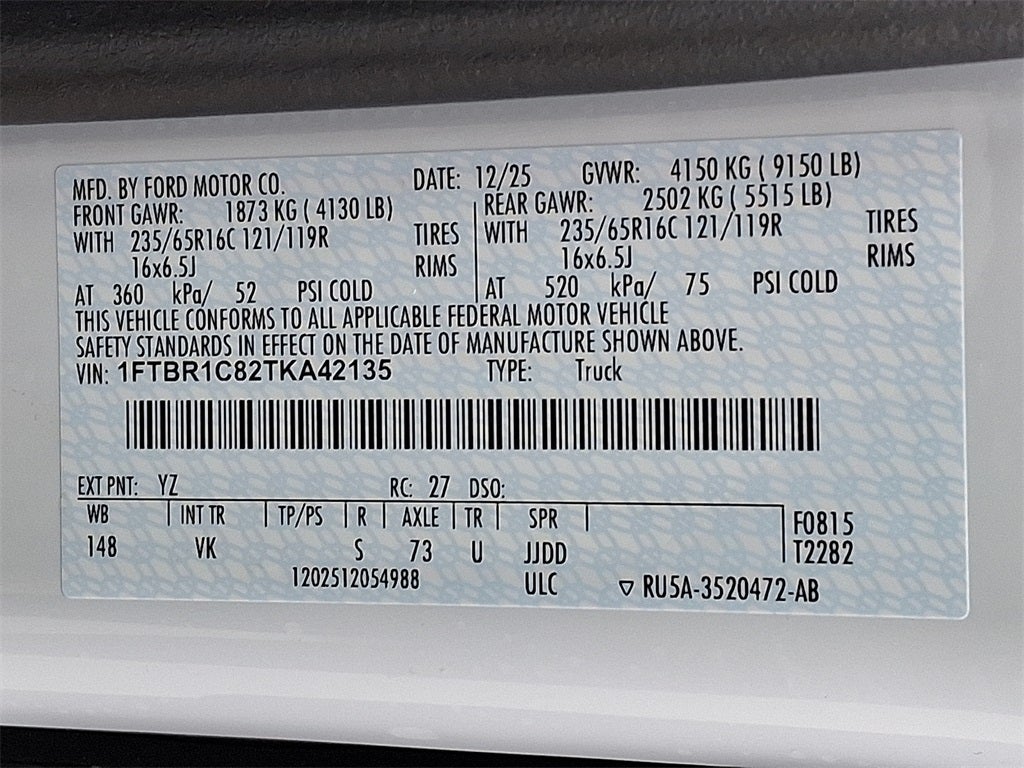 2026 Ford Transit-250 Base