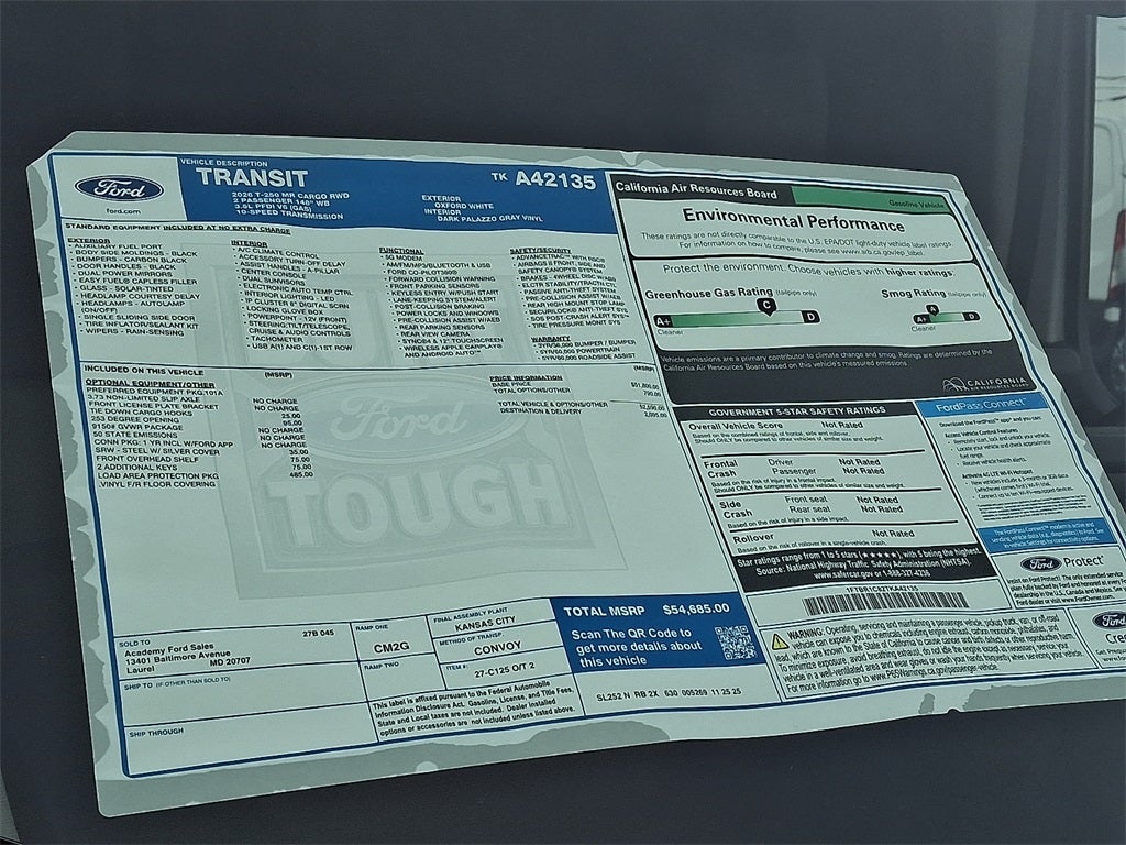 2026 Ford Transit-250 Base