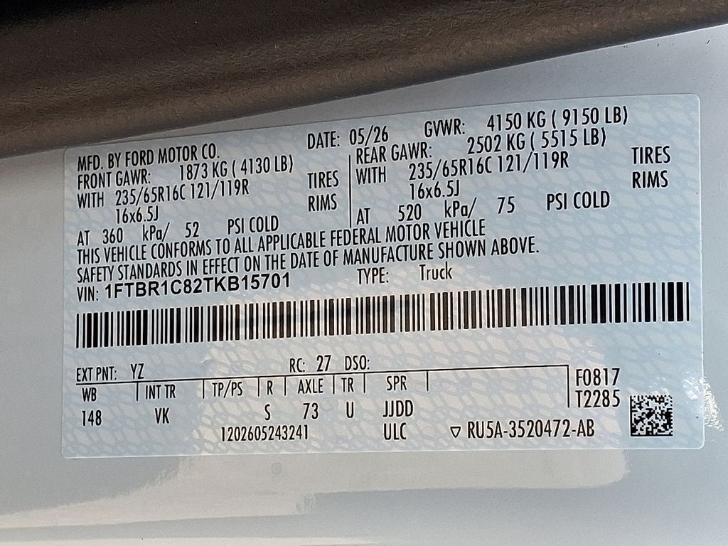 2026 Ford Transit-250 Base