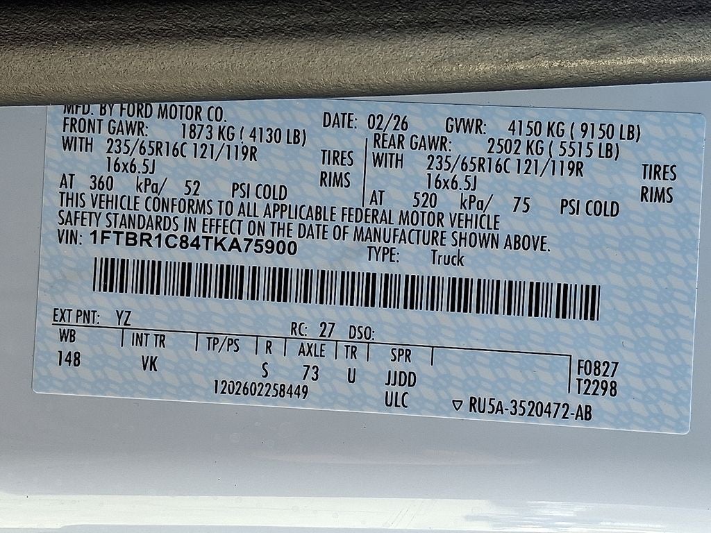 2026 Ford Transit-250 Base