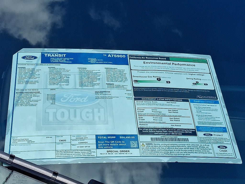 2026 Ford Transit-250 Base