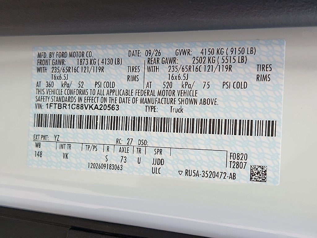 2027 Ford Transit-250 Base