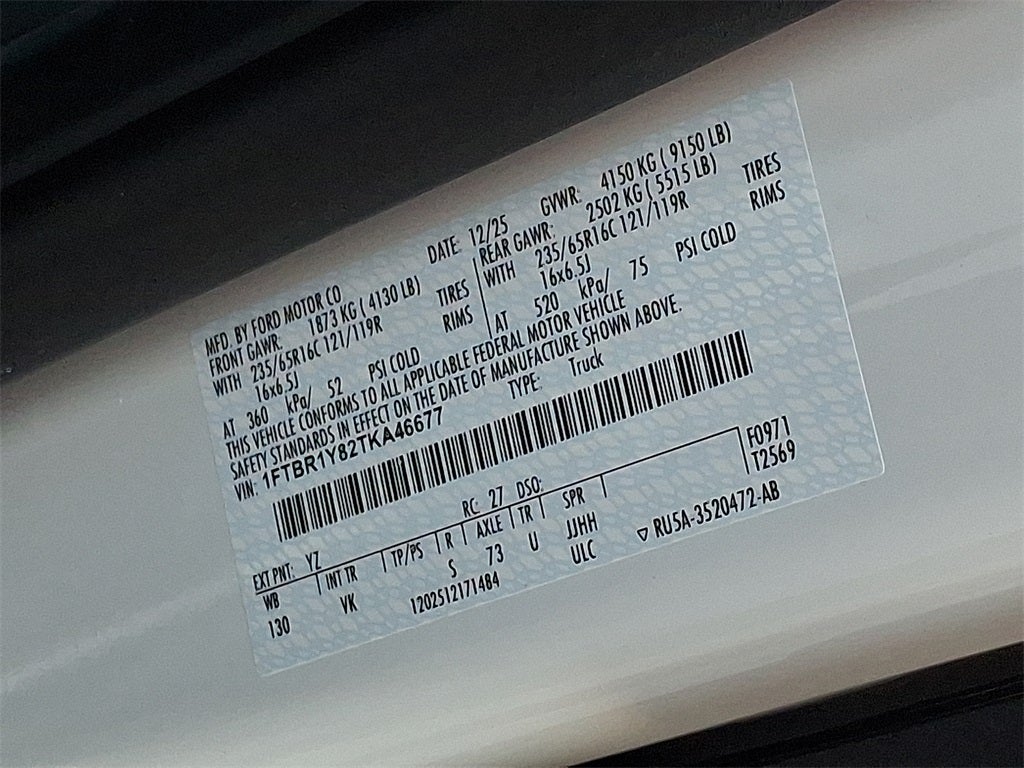 2026 Ford Transit-250 Base