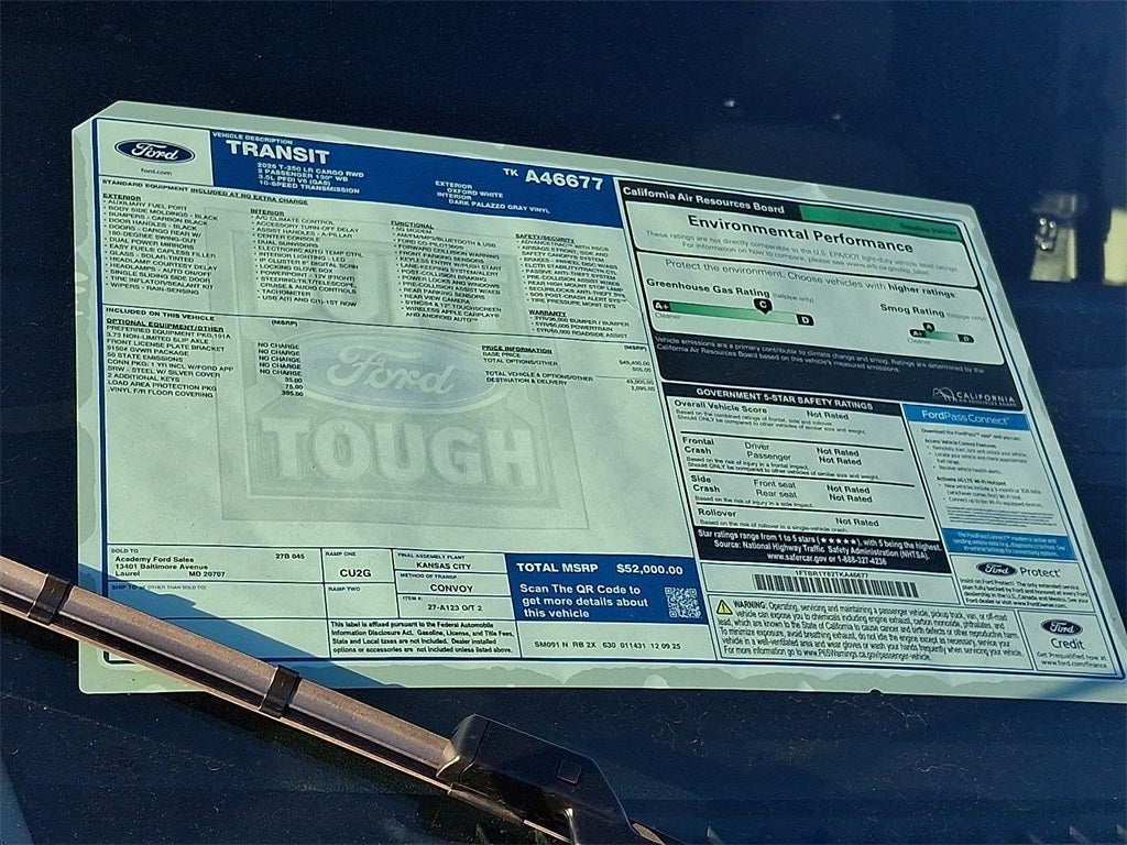 2026 Ford Transit-250 Base