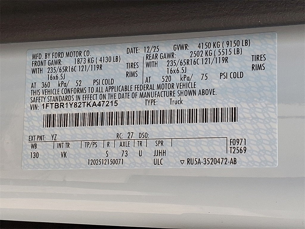 2026 Ford Transit-250 Base