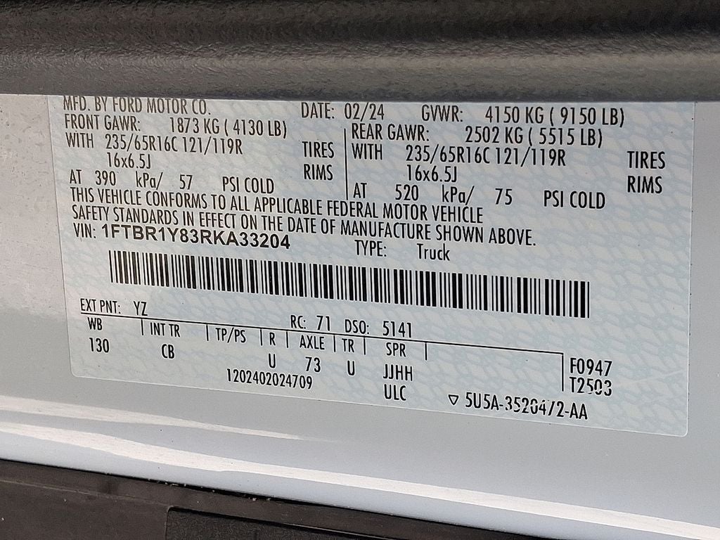 2024 Ford Transit-250 Base