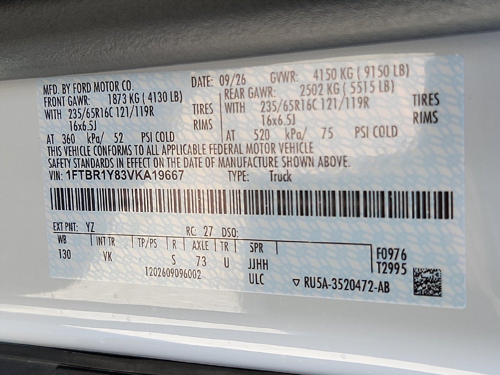 2027 Ford Transit-250 Base