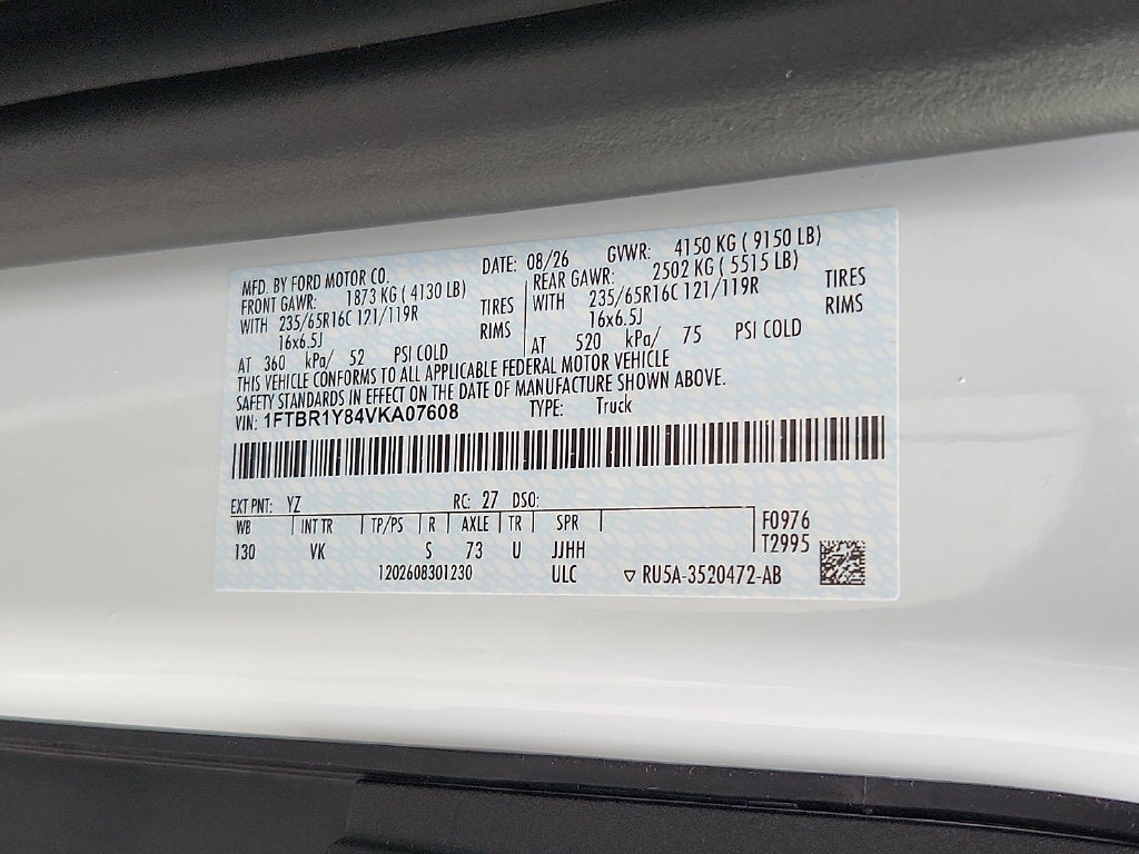 2027 Ford Transit-250 Base