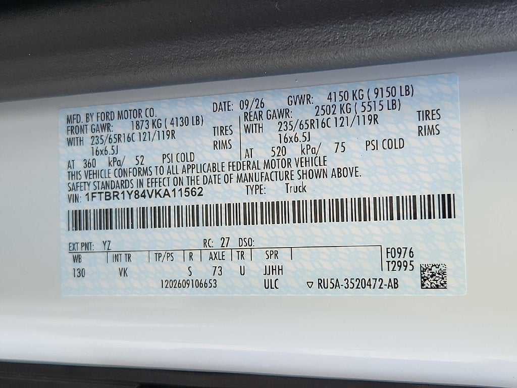 2027 Ford Transit-250 Base