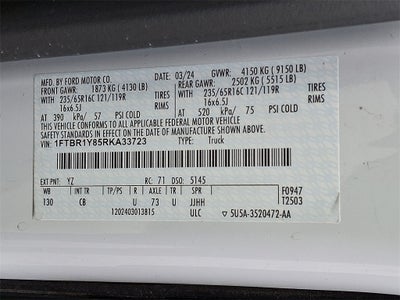 2024 Ford Transit-250 Base