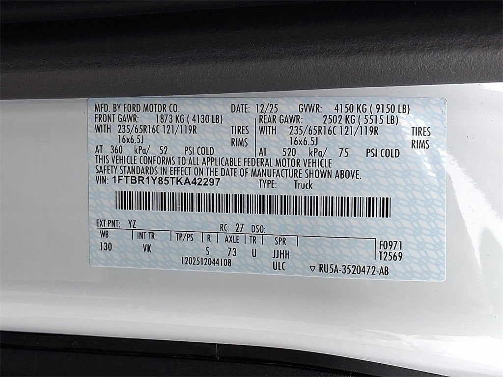 2026 Ford Transit-250 Base