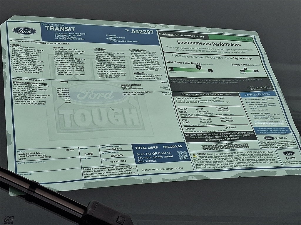 2026 Ford Transit-250 Base