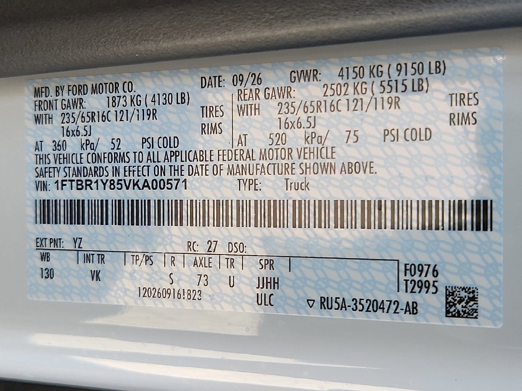 2027 Ford Transit-250 Base