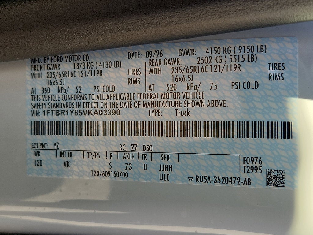 2027 Ford Transit-250 Base