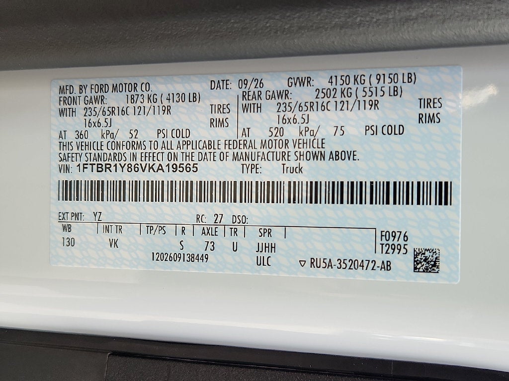 2027 Ford Transit-250 Base