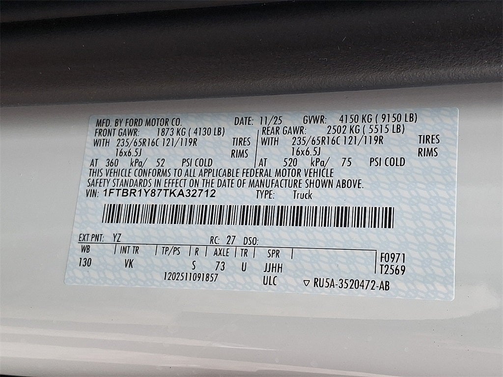 2026 Ford Transit-250 Base