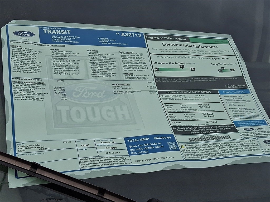 2026 Ford Transit-250 Base