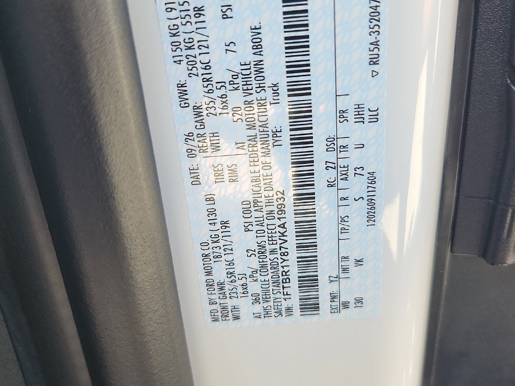 2027 Ford Transit-250 Base