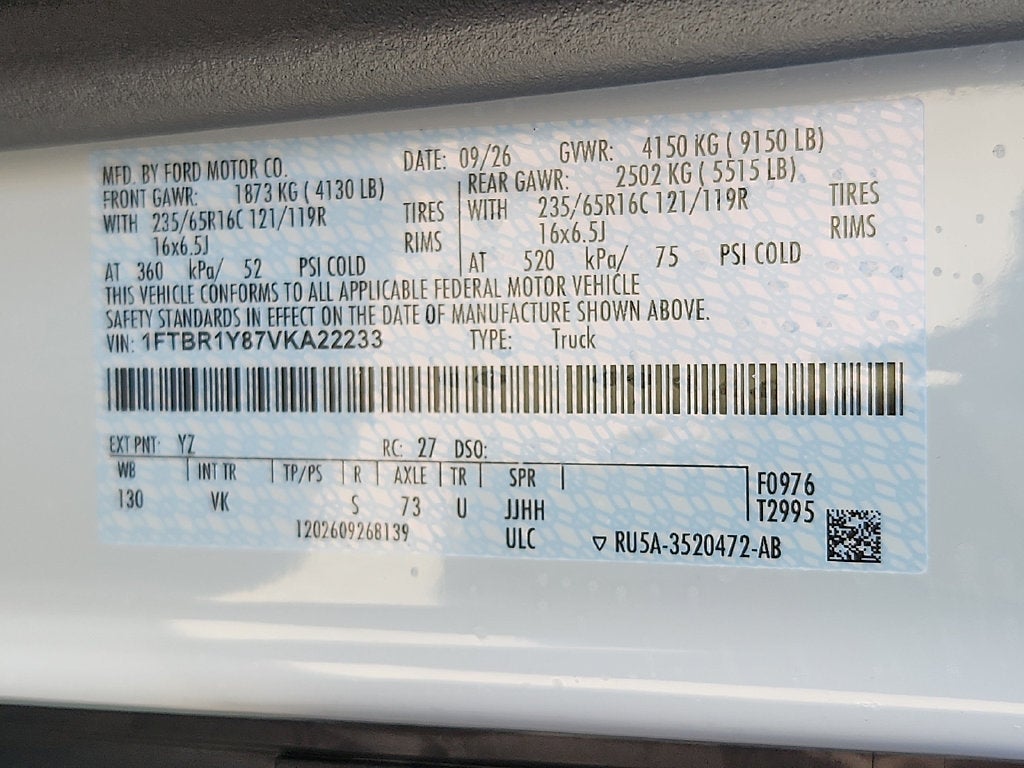 2027 Ford Transit-250 Base