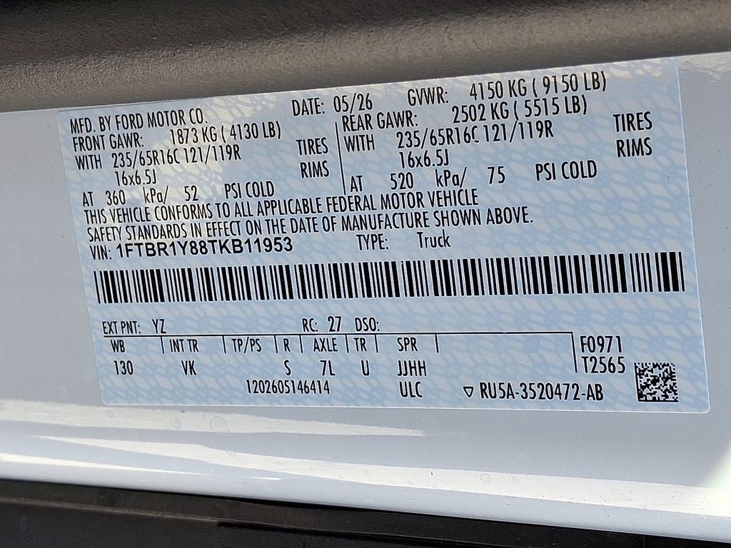 2026 Ford Transit-250 Base