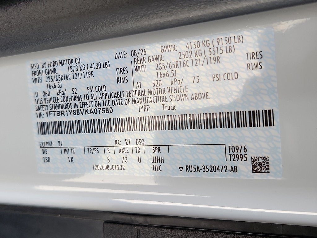 2027 Ford Transit-250 Base